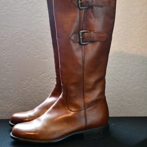 Clarks Mullin Spice Tan Leather Boot